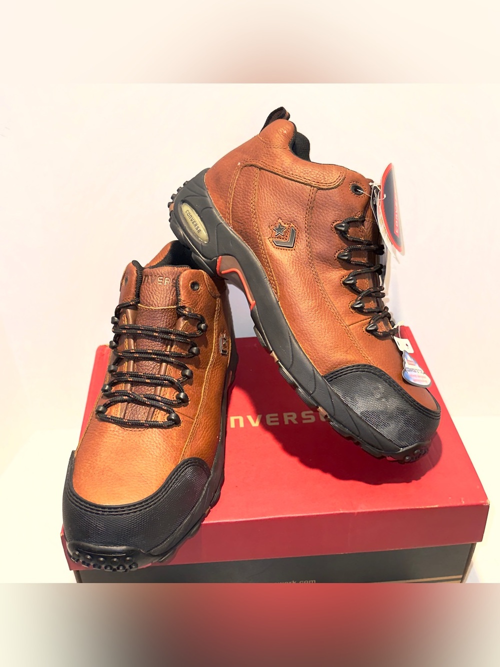 Very Rare CONVERSE® WATERPROOF SPORT HIKER C444 Mens Size 11 M Composite Toe NIB